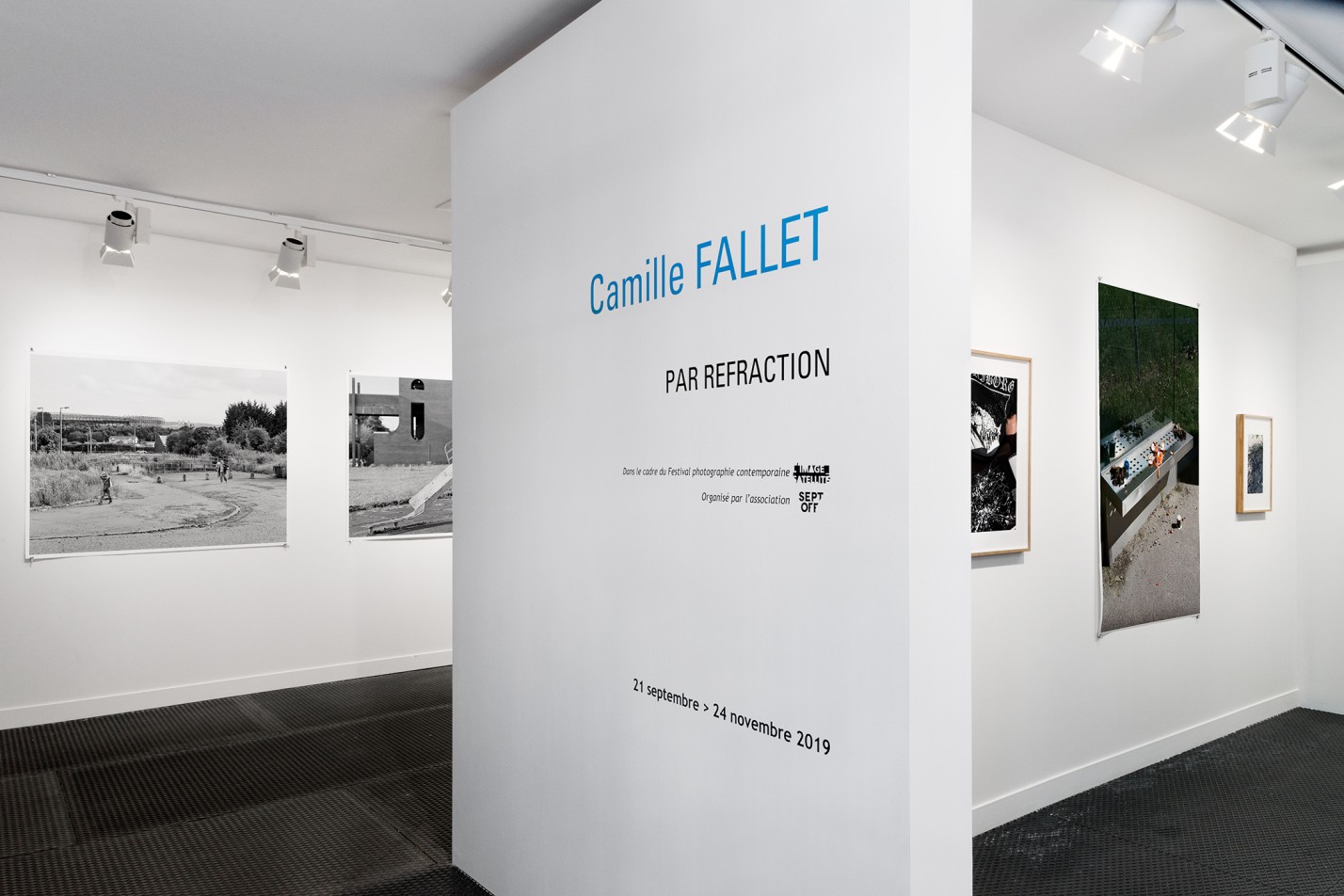 Camille Fallet - Par Refraction - *Par réfraction* , galerie du musée de la photographie Charles Nègre  / l'Image satellite, Nice 2019