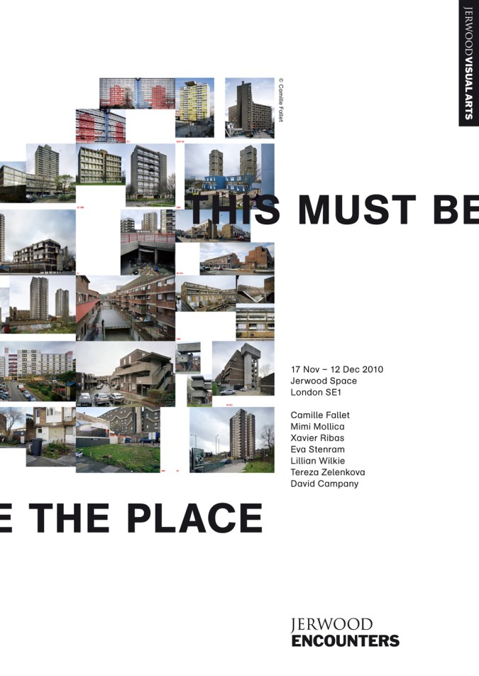 Camille Fallet - This Must Be The Place - *This Must Be The Place*, curated by David Campany, Jerwood Institute, Londres 2011