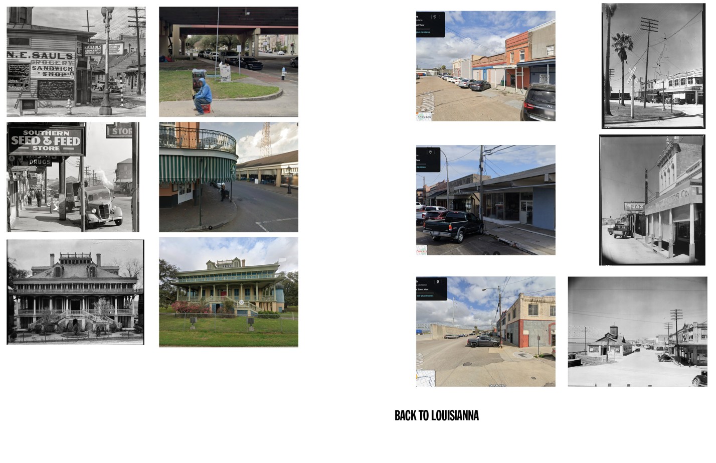 Camille Fallet - Body Double - *Body Double a work in progress*, construction d'un remake du livre *American Photographs* de Walker Evans.