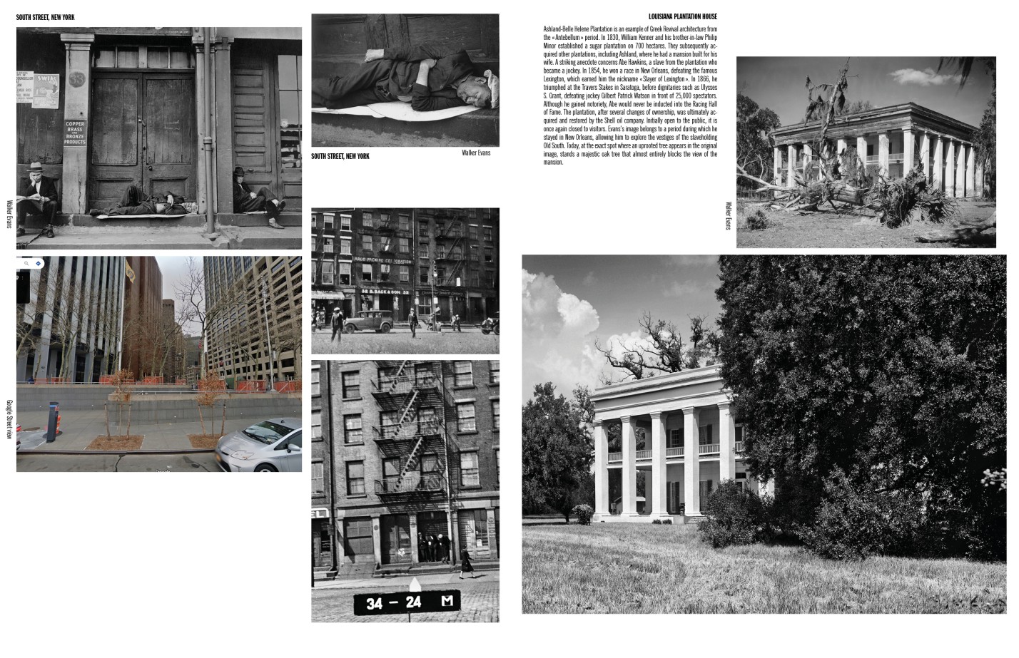 Camille Fallet - Body Double - *Body Double a work in progress*, construction d'un remake du livre *American Photographs* de Walker Evans.