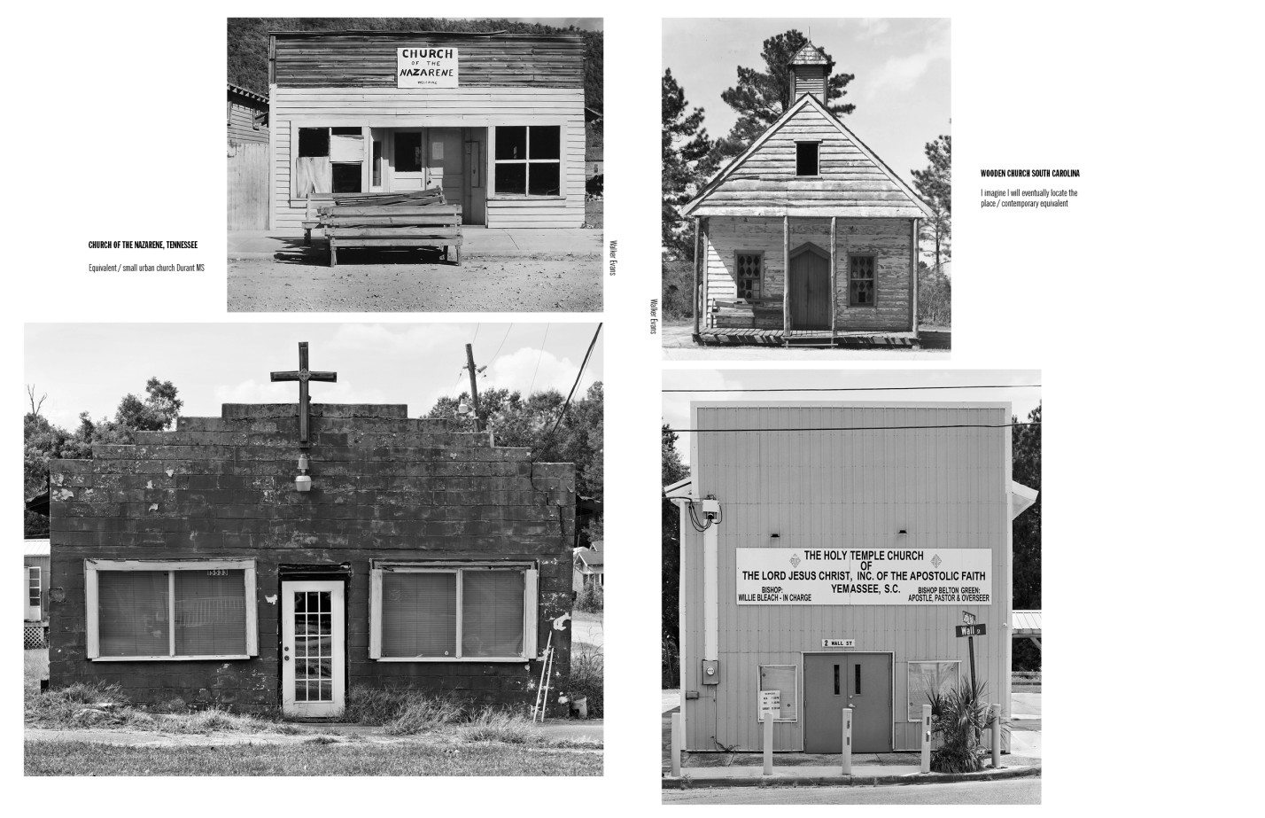 Camille Fallet - Body Double - *Body Double a work in progress*, construction d'un remake du livre *American Photographs* de Walker Evans.