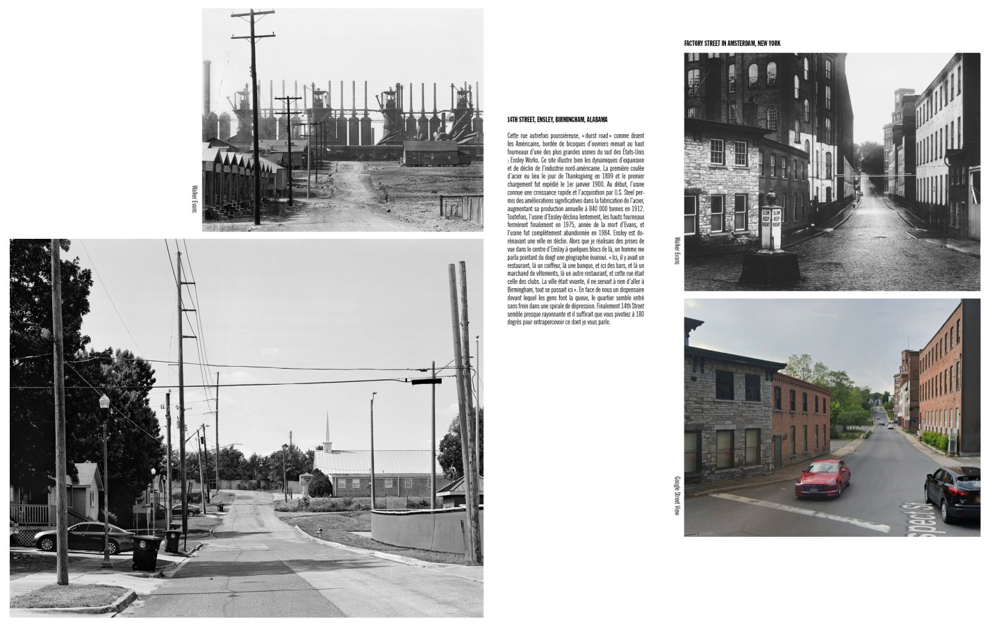 Camille Fallet - Body Double - *Body Double a work in progress*, construction d'un remake du livre *American Photographs* de Walker Evans.