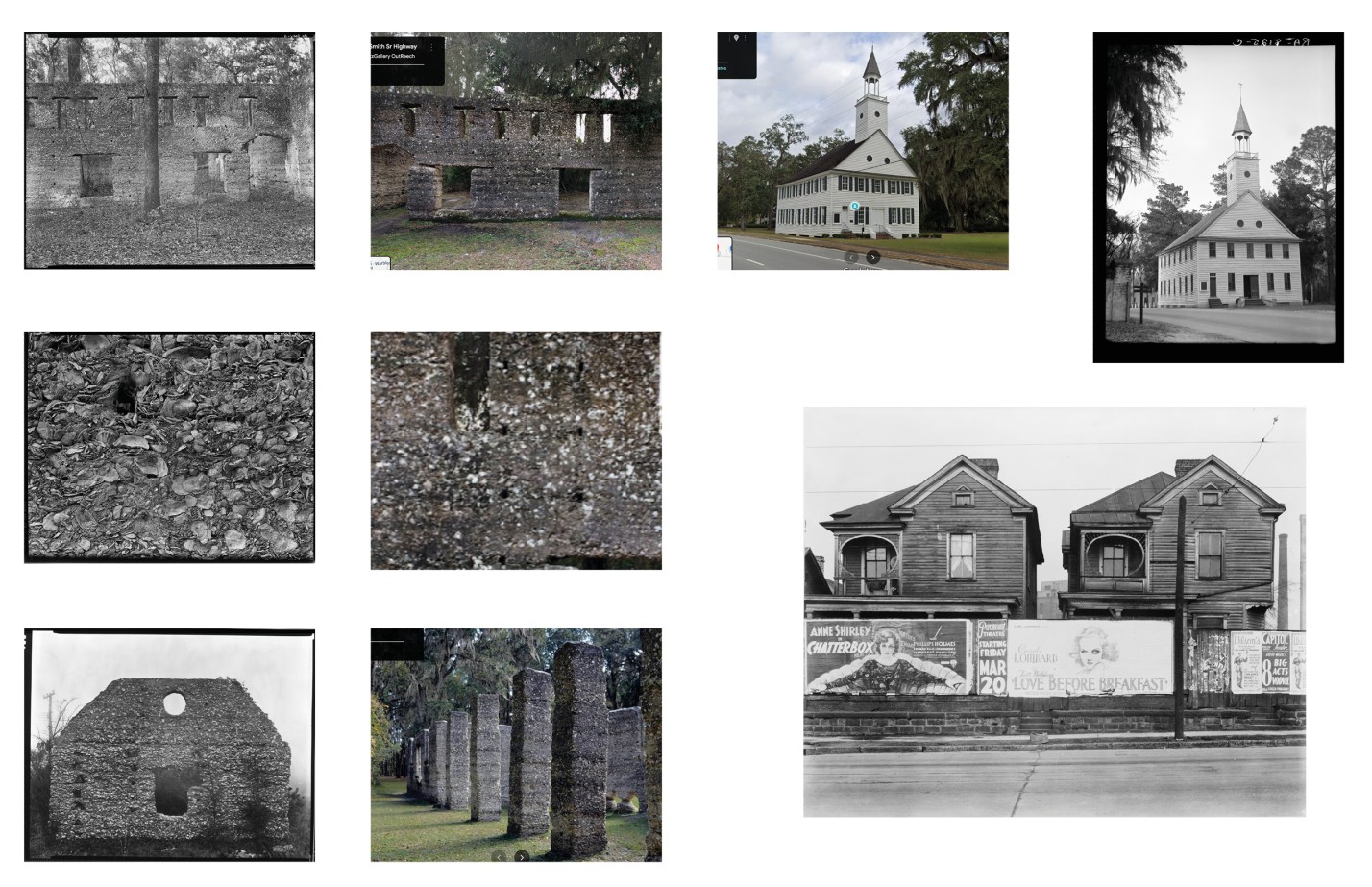 Camille Fallet - Body Double - *Body Double a work in progress*, construction d'un remake du livre *American Photographs* de Walker Evans.