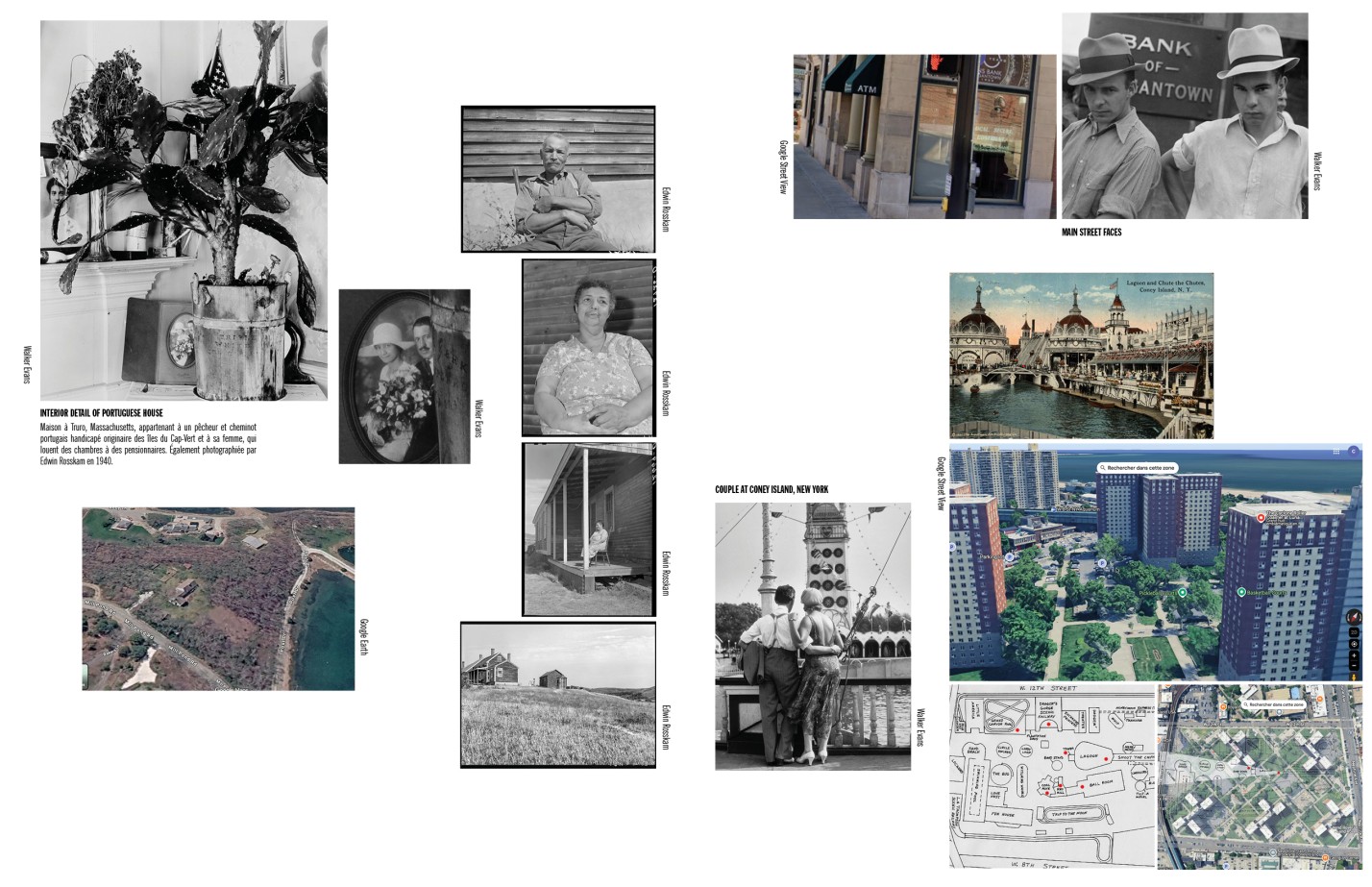 Camille Fallet - Body Double - *Body Double a work in progress*, construction d'un remake du livre *American Photographs* de Walker Evans.