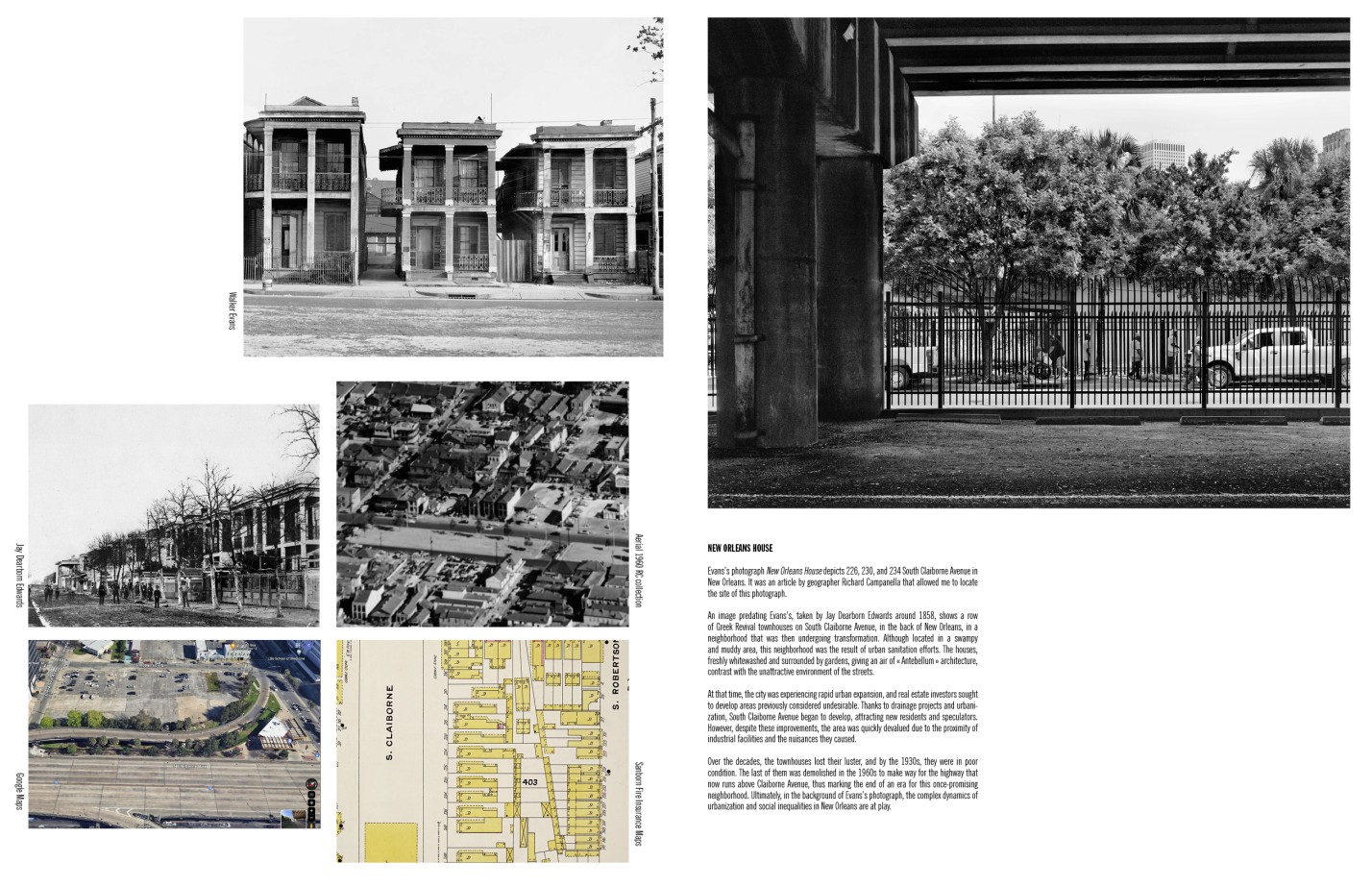 Camille Fallet - Body Double - *Body Double a work in progress*, construction d'un remake du livre *American Photographs* de Walker Evans.