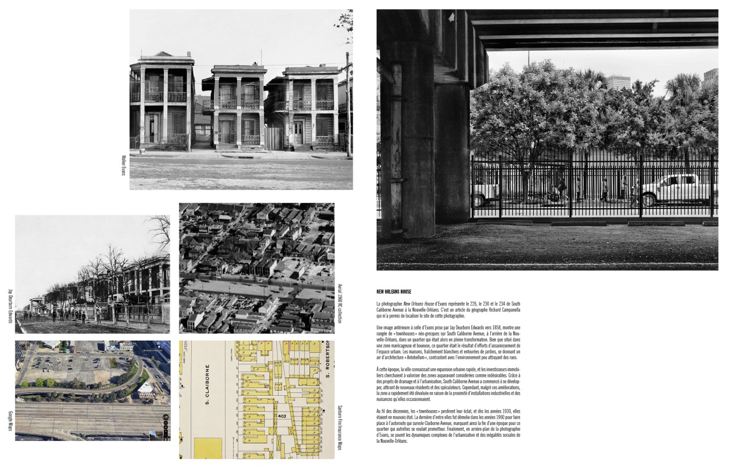 Camille Fallet - Body Double - *Body Double a work in progress*, construction d'un remake du livre *American Photographs* de Walker Evans.