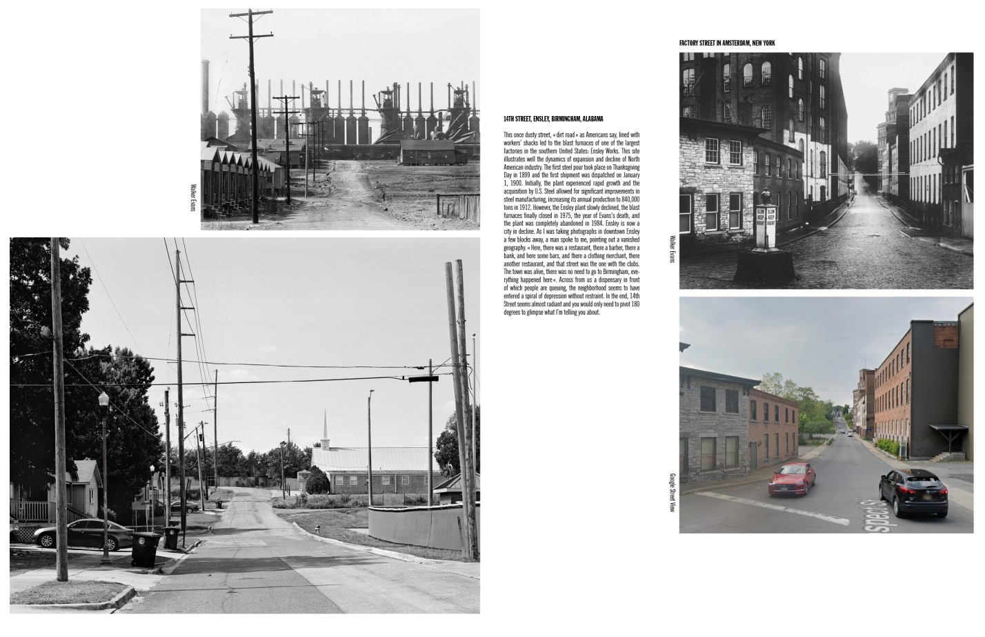 Camille Fallet - Body Double - *Body Double a work in progress*, construction d'un remake du livre *American Photographs* de Walker Evans.