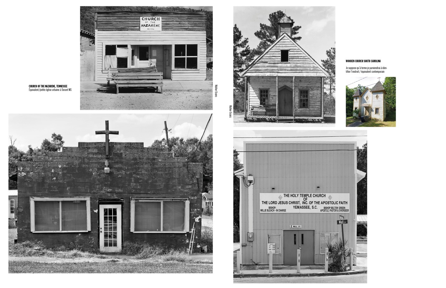 Camille Fallet - Body Double - *Body Double a work in progress*, construction d'un remake du livre *American Photographs* de Walker Evans.